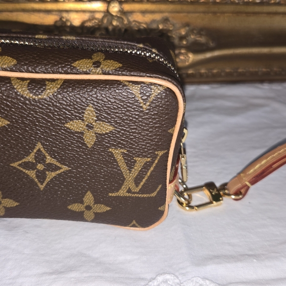 Louis Vuitton Handbags - Louis Vuitton Monogram Mini Rectangular Pouch - Brown/Tan